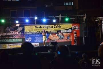 La joven Oneida Rodríguez gana el I Festival de la Canción de Melenara (Foto Francisco Javier Santana)